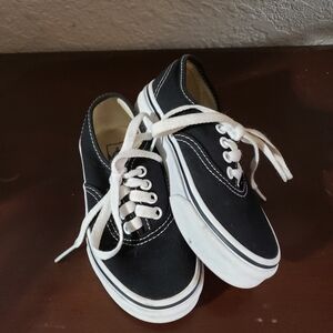 Vans Monochrome Canvas Sneakers